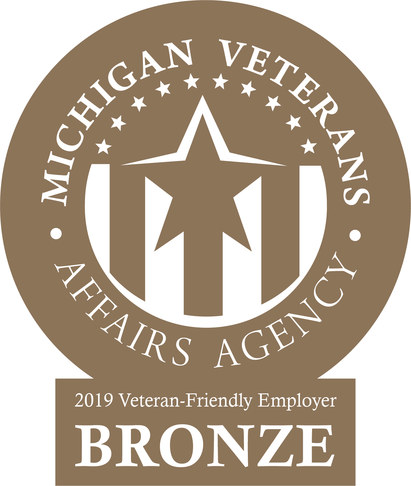 Bronze Certified Employer Michigan Veteran Affairs